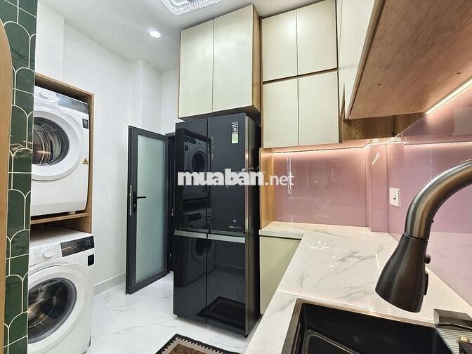 CHÍNH CHỦ CHO THUÊ NNC 1 TRỆT 1 LẦU 2PN 2WC FULL NỘI THẤT 2 MẶT HẺM