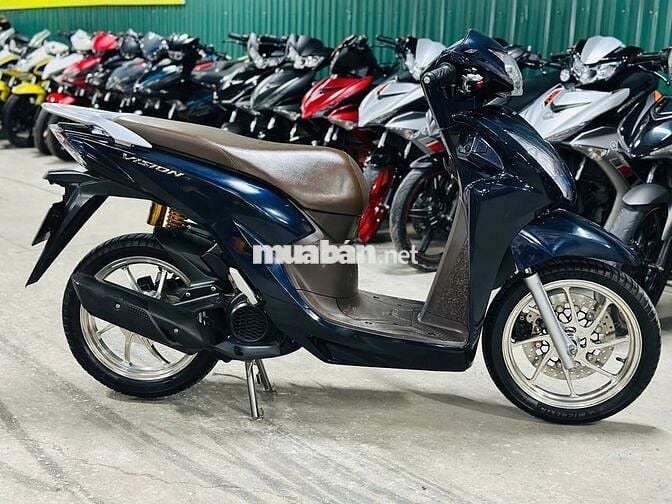 XE MÁYTHANH TÙNG_VISION 110 XANH ĐỘ KIỂNG MÁY ZIN