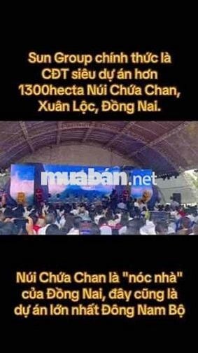 BÁN MẢNH ĐẤT GẦN NÚI CHỨA CHAN