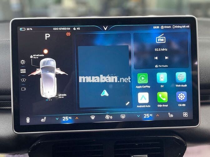 VinFast VF8 Eco 2023 Trắng Pin SDI - 57000 km