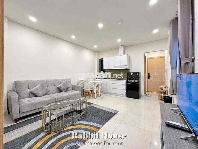 Căn Hộ 1Pn ban công máy giặt riêng full nội thất Trần Hưng Đạo Quận 1