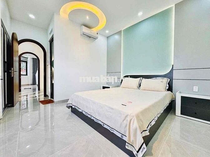 NHÀ 5 TẦNG GÓC 2 MẶT TIỀN TX25 TẶNG FULL NỘI THẤT