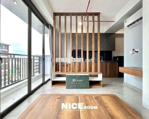 Căn hộ full nội thất ban công thoáng mát Trần Hưng Đạo Quận 1