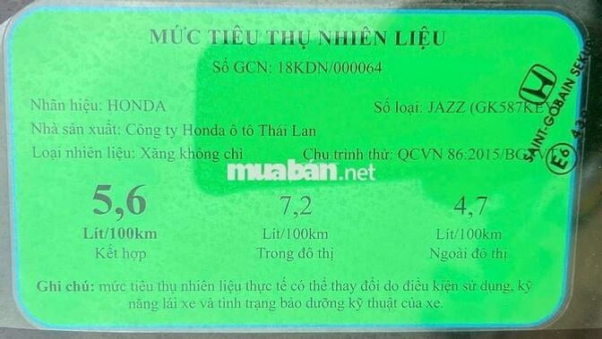 Jazz 2019 bản RS TRÙM MỀN ít đi bao check hãng