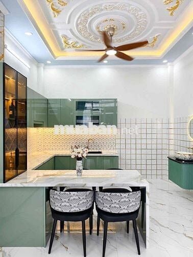 NHÀ TRỆT 2 LẦU MỚI ĐẸP FULL NỘI THẤT GÓC 2 MT  HẺM 7B NGUYỄN VĂN LINH