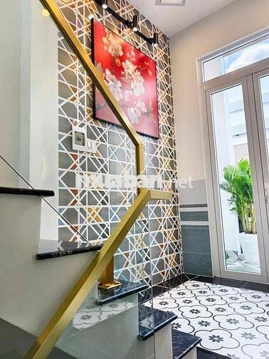 NHÀ TRỆT 2 LẦU MỚI ĐẸP FULL NỘI THẤT GÓC 2 MT  HẺM 7B NGUYỄN VĂN LINH