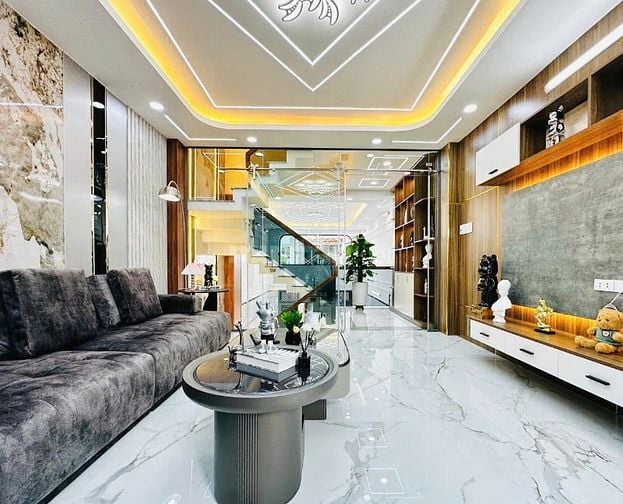Nhà mới 100% dt66m2 đúc 5 tầng 5pn đẹp lung linh hxh Mã Lò,Q. Bình Tân