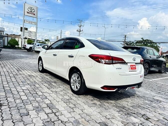 Vios G trắng số tự động 2020, 1 chủ đi 42.000km