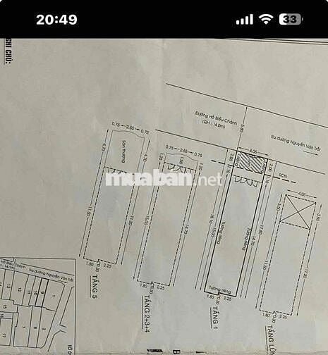 Cho thuê toà nhà đẹp 4,3x20, MT đường Hồ Biểu Chánh, PN