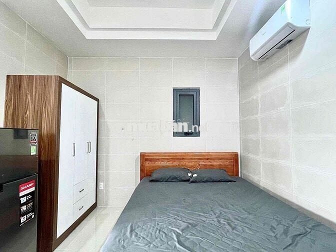 STUDIO SIÊU ĐẸP CÁCH TRUNG TÂM 5P ĐI XE VÀ ĐẦY ĐỦ NỘI THẤT HIỆN ĐẠI