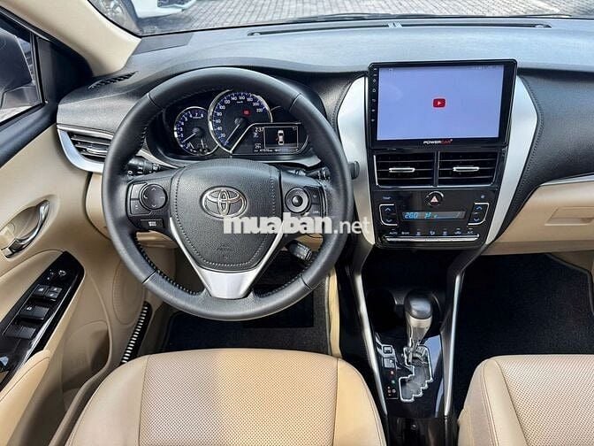 Vios G trắng số tự động 2020, 1 chủ đi 42.000km