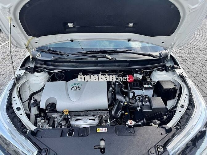 Vios G trắng số tự động 2020, 1 chủ đi 42.000km