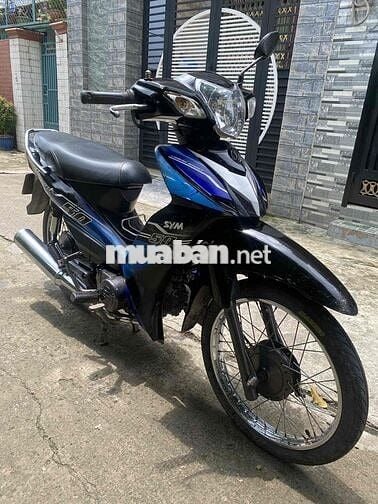 SYM Angela 50cc 2018 đen xanh SD37000km bs.Tp