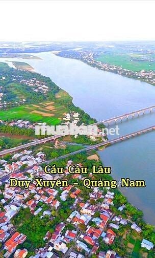 Bán lô đất 3115m (100% đất ở). Mặt tiền quốc lộ 1A. Duy Xuyên - Quản