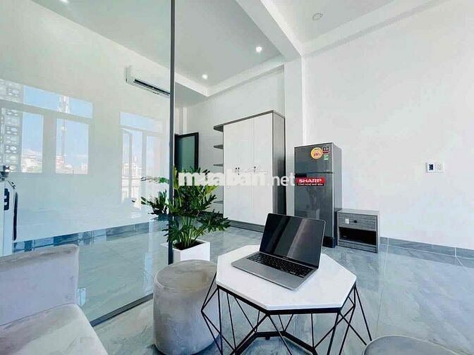 CĂN HỘ 1 PHÒNG NGỦ BALCON MÁY GIẶT RIÊNG NT CAO CẤP NGAY PHƯỜNG 26