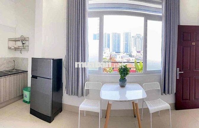 Cho thuê Studio full nội thất cách UFM 200m, sát Quận 4, gần quận 1