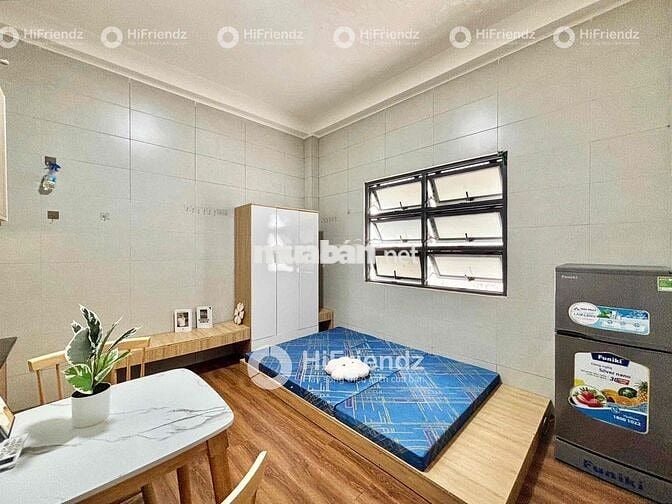 TRỐNG SẴN STUDIO CỬA SỔ THOÁNG_FULL NỘI THẤT_CÓ THANG MÁY_GẦN LUỸ BÁN
