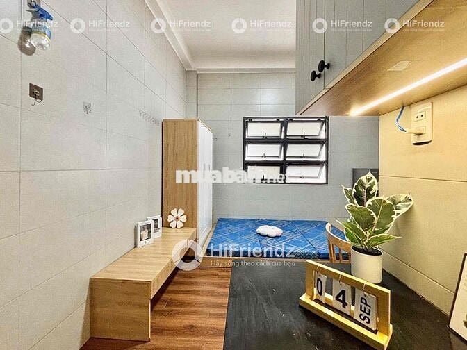 TRỐNG SẴN STUDIO CỬA SỔ THOÁNG_FULL NỘI THẤT_CÓ THANG MÁY_GẦN LUỸ BÁN