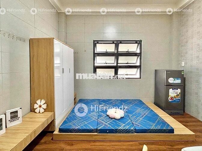TRỐNG SẴN STUDIO CỬA SỔ THOÁNG_FULL NỘI THẤT_CÓ THANG MÁY_GẦN LUỸ BÁN