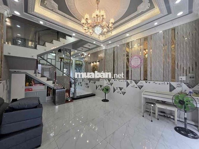 NHÀ ĐẸP 3 tầng Nhà Bè, Huỳnh Tấn Phát Nhỉnh 5 tỷ