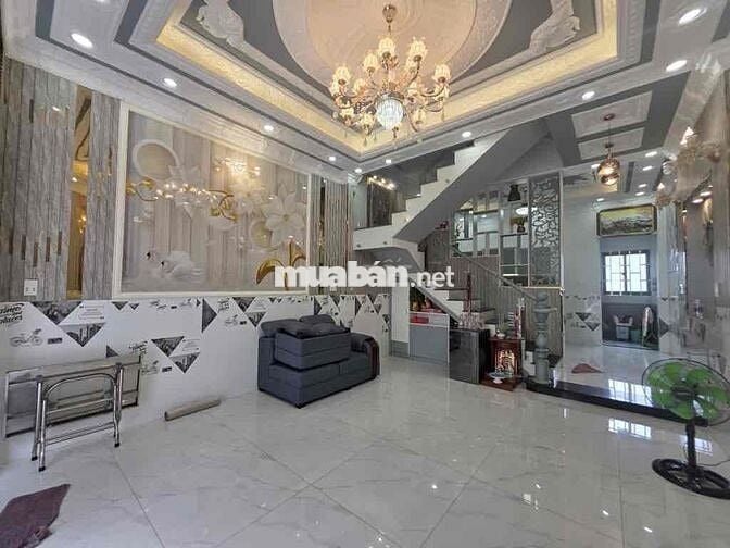 NHÀ ĐẸP 3 tầng Nhà Bè, Huỳnh Tấn Phát Nhỉnh 5 tỷ