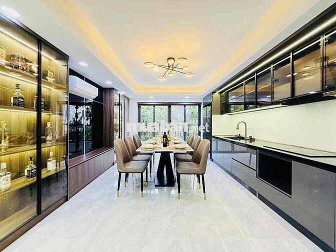 KHU ĐẲNG CẤP PHAN HUY ÍCH, 5 TẦNG, NGANG 5M, THANG MÁY, 4PN, 9.3 TỶ TL