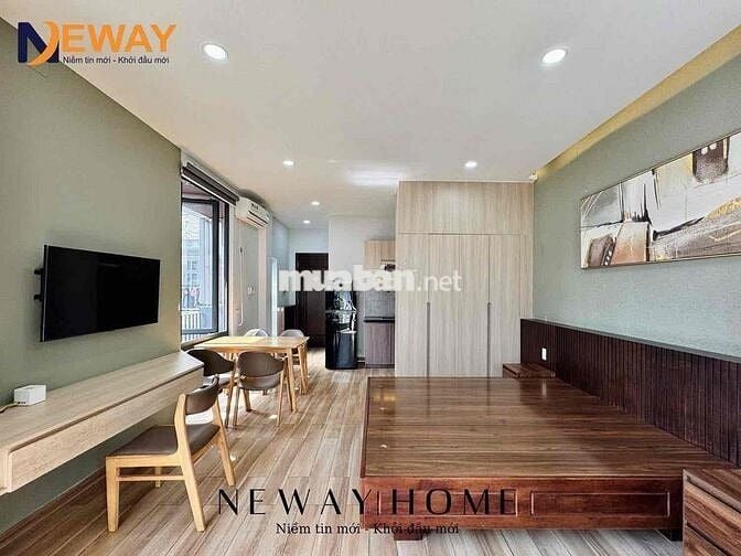 CHDV full nội thất tách bếp ban công máy giặt riêng cực thoáng ngay TP