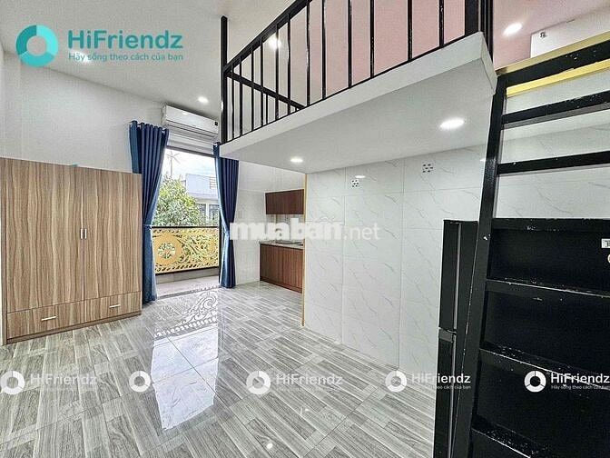 Cho thuê duplex bancol thoáng full nội thất gần gigamall - đh luật