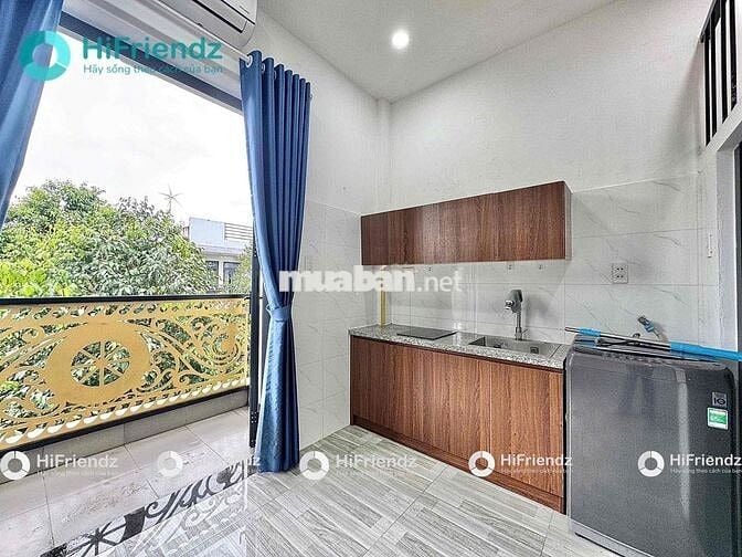 Cho thuê duplex bancol thoáng full nội thất gần gigamall - đh luật