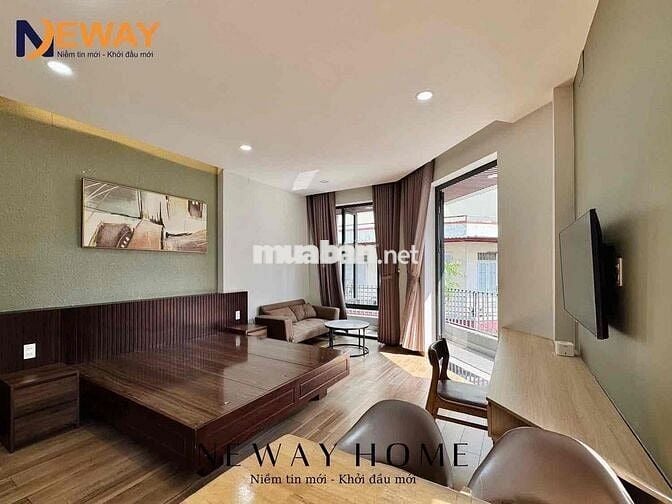 CHDV full nội thất tách bếp ban công máy giặt riêng cực thoáng ngay TP