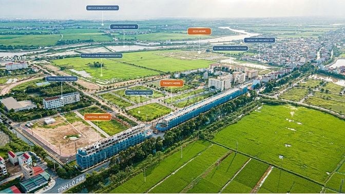 Đất nền Đông Phong – sở hữu ngay trái tim Yên Phong chỉ từ 25 triệu/m²