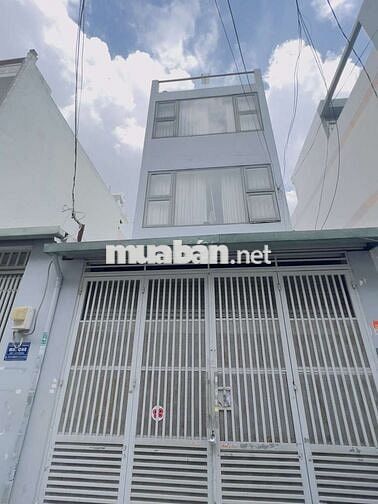 Bán nhà đúc 3 lầu hẻm xe hơi thông 4x15m đường số 2 p16 GV giá rẻ 6t6