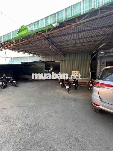 Cho thuê xưởng QL13 gần SG 1300m/45tr đường tải điện hạ bình sx