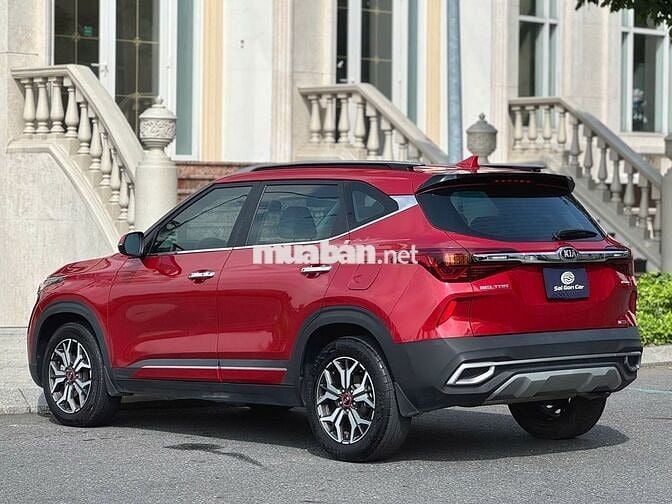 Kia Seltos 2021 Premium Màu đỏ 1 chủ từ đầu