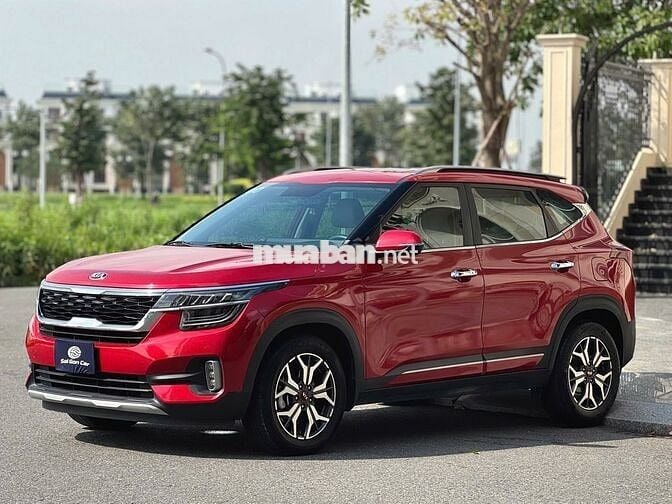 Kia Seltos 2021 Premium Màu đỏ 1 chủ từ đầu