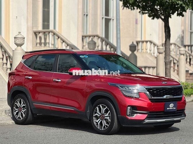 Kia Seltos 2021 Premium Màu đỏ 1 chủ từ đầu
