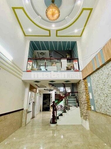 MẶT TIỀN HẺM 12M  XE HƠI TRÁNH NHAU  NHÀ ĐẸP LÊ VĂN THỌ, P.14, GÒ VẤP