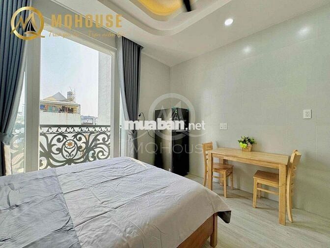 CHDV cho thuê 1pn ban công, full nội thất gần chợ Phạm Văn Bạch, HCM