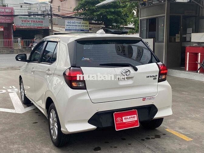 Toyota Wigo G 1.2 AT - 2024 - màu trắng odo 25.000