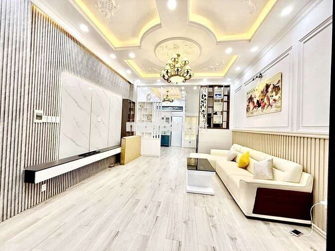 🏡 NHÀ 4 TẦNG ĐẸP – KDC SÀI GÒN MỚI, HUỲNH TẤN PHÁT, NHÀ BÈ –  6ty89