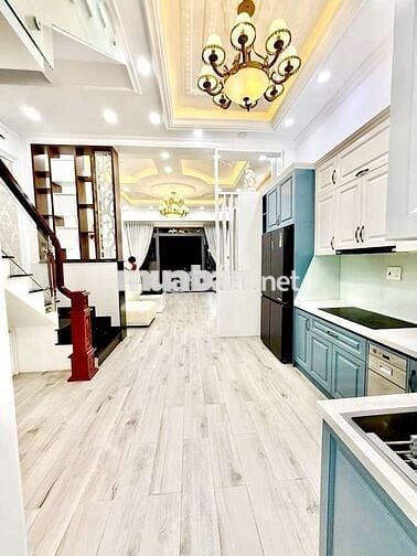 🏡 NHÀ 4 TẦNG ĐẸP – KDC SÀI GÒN MỚI, HUỲNH TẤN PHÁT, NHÀ BÈ –  6ty89