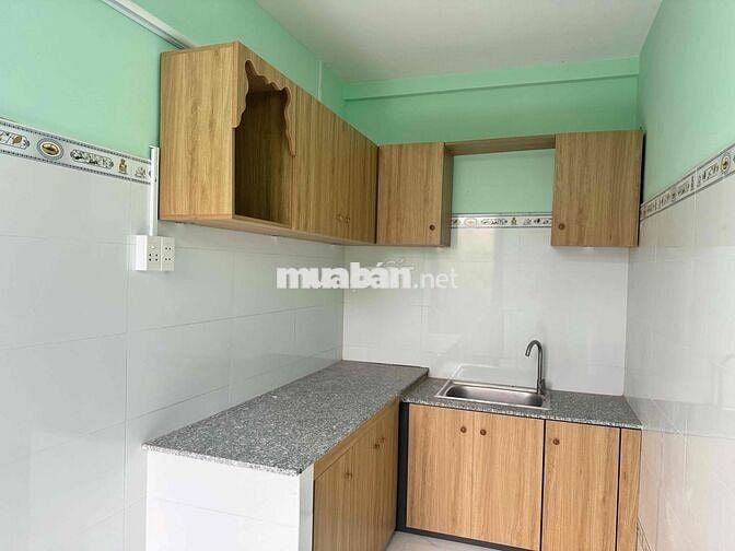 Nhà mới xây 40m2: 1 trệt 1 lầu có phòng ngủ dưới trệt