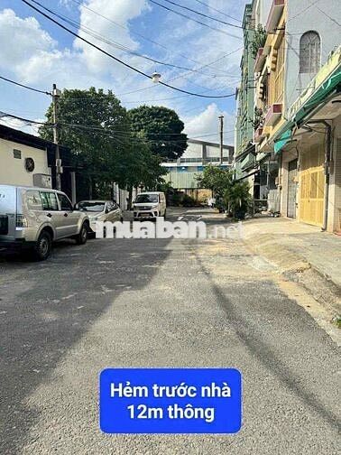 Mặt bằng tầng trệt hẻm xe tải vòng xoay Đầm Sen