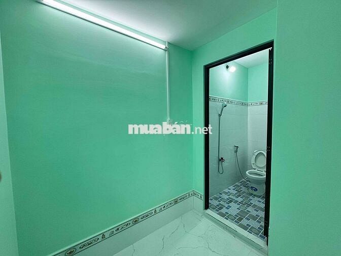 Nhà mới xây 40m2: 1 trệt 1 lầu có phòng ngủ dưới trệt