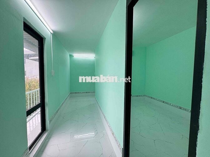 Nhà mới xây 40m2: 1 trệt 1 lầu có phòng ngủ dưới trệt