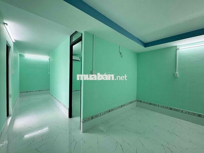 Nhà mới xây 40m2: 1 trệt 1 lầu có phòng ngủ dưới trệt