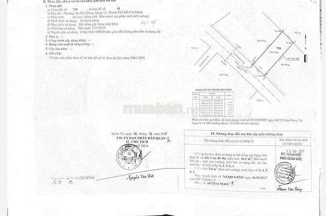 Đất Hẻm 94 Vườn Lài, An Phú Đông, Quận 12