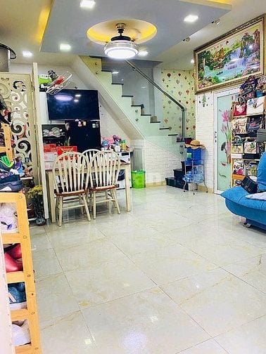 - Nhà bán Liên Tỉnh5 P5 Q8  - DT : 4m x 6,2m ( nở hậu 5,3m )
