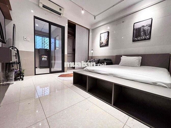 CĂN HỘ FULL NỘI THẤT CAO CẤP CÓ CẢ BAN CÔNG MÁY GIẶT RIÊNG