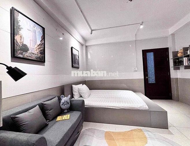 CĂN HỘ FULL NỘI THẤT CAO CẤP CÓ CẢ BAN CÔNG MÁY GIẶT RIÊNG